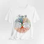 In My Life Lyrics Tree T-Shirt | Hippie Soul Gift