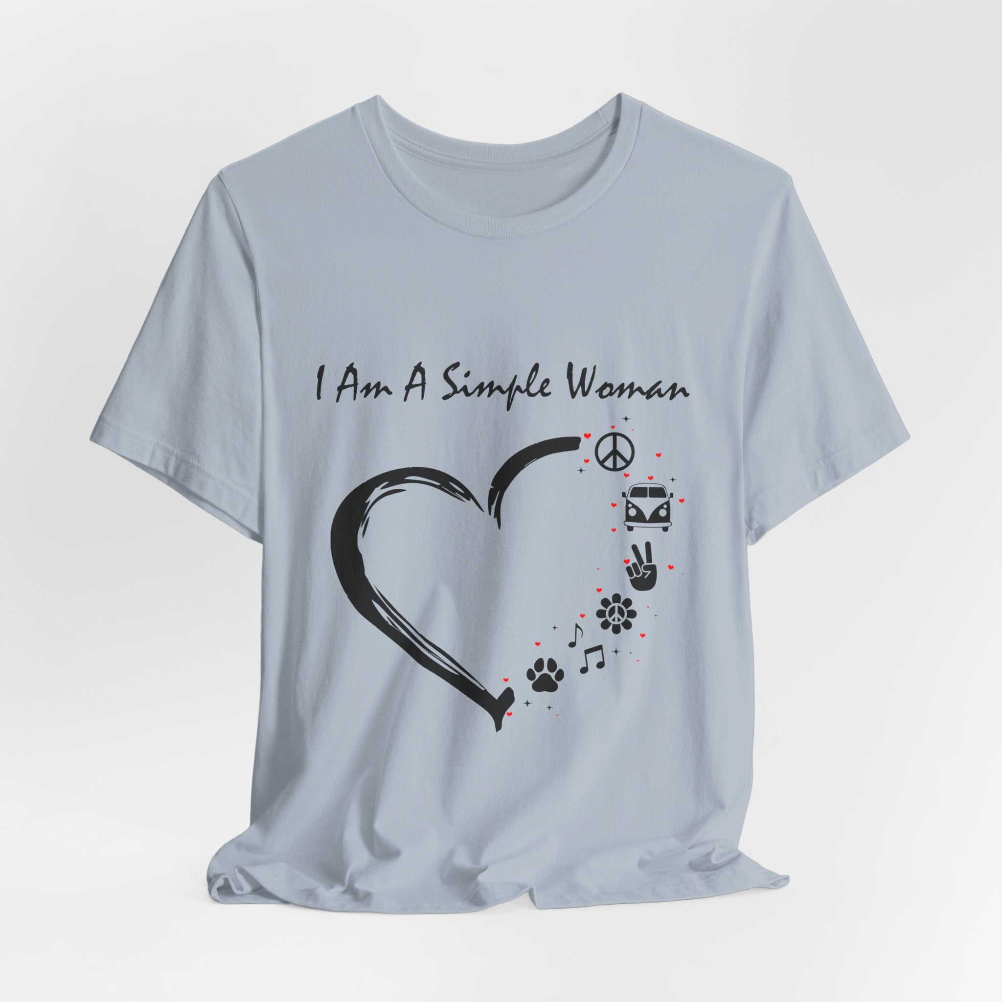 I Am A Simple Woman T-Shirt | Camping Life Gift