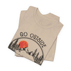 Go Outside Worst Case Bear T-Shirt | Adventure Lovers Gift