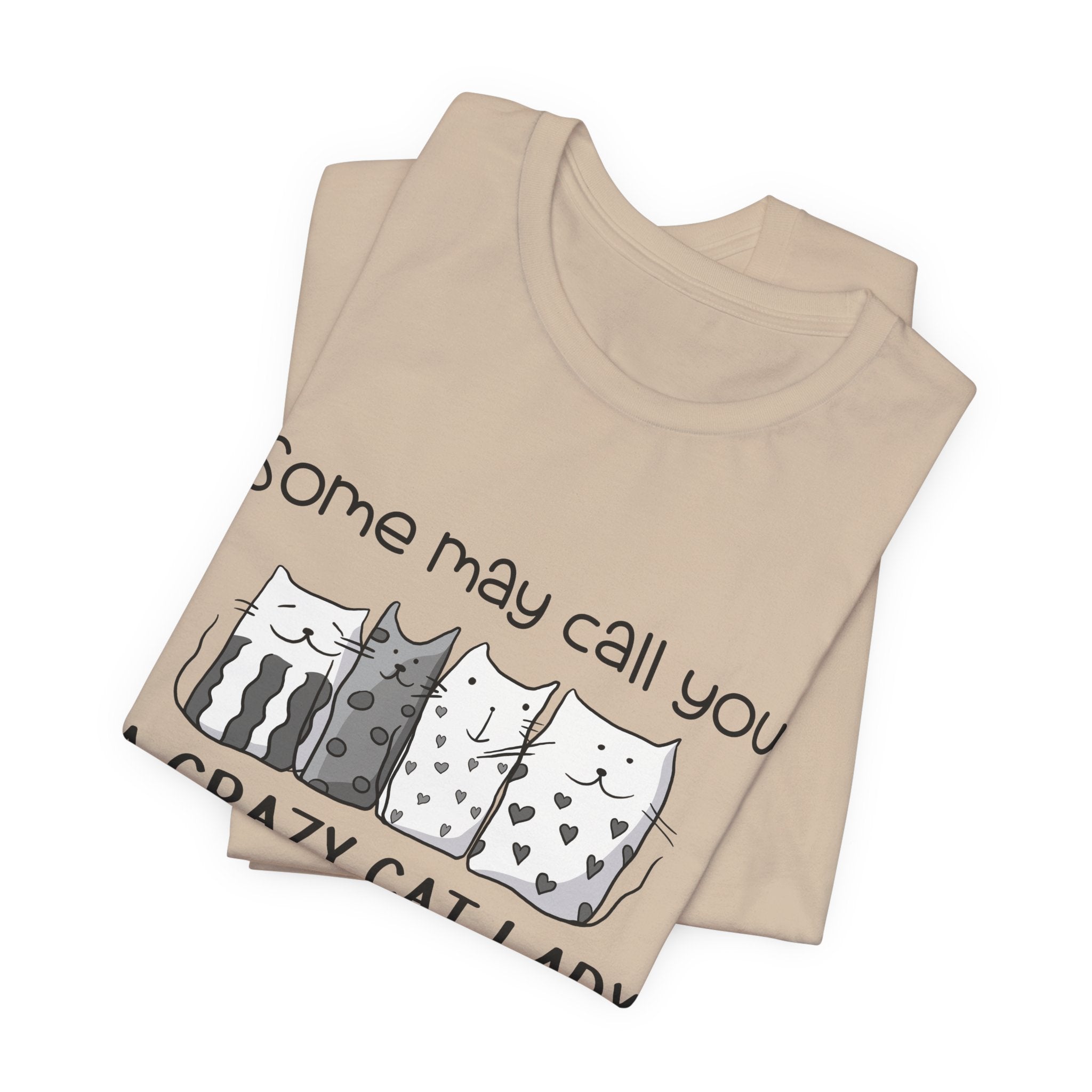 Crazy Cat Lady Mom T-Shirt | Cat Mom Gift