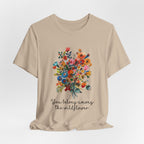 You Belong Among The Wildflower T-Shirt | Hippie Soul Gift