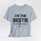 Campfire Bestie T-Shirt | Funny Drunk & Lost Camping Gift