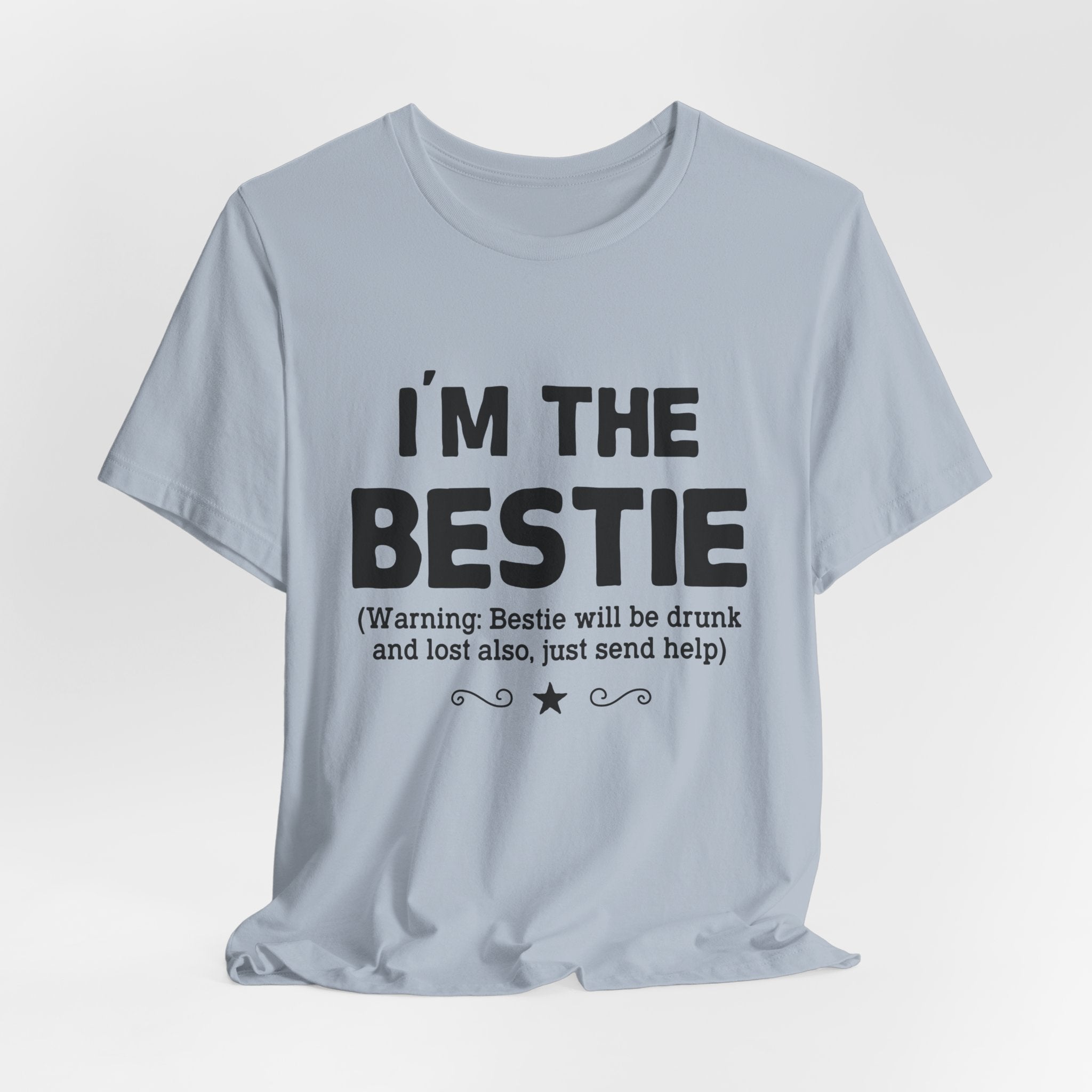 Campfire Bestie T-Shirt | Funny Drunk & Lost Camping Gift