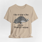 Too "PEOPLEY" Outside T-Shirt | Introvert Cat Lover Gift