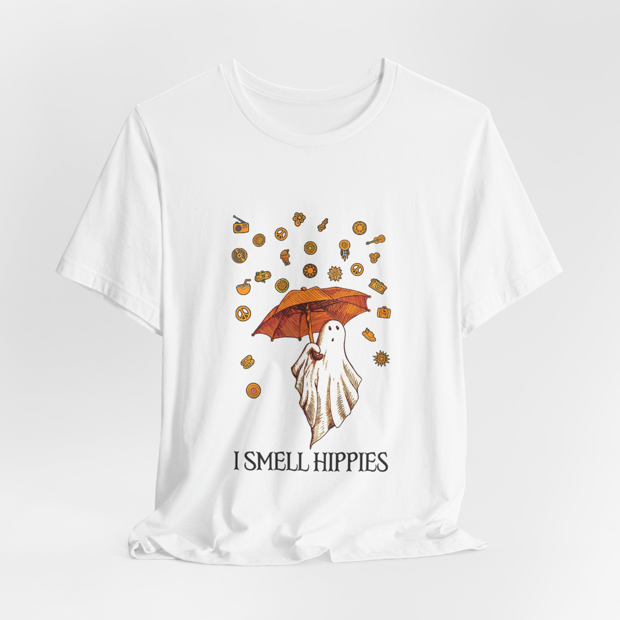 I Smell Hippies T-Shirt | Groovy Ghost Gift