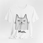 Meh. Grumpy Cat T-Shirt | Funny Cat Lover Gift