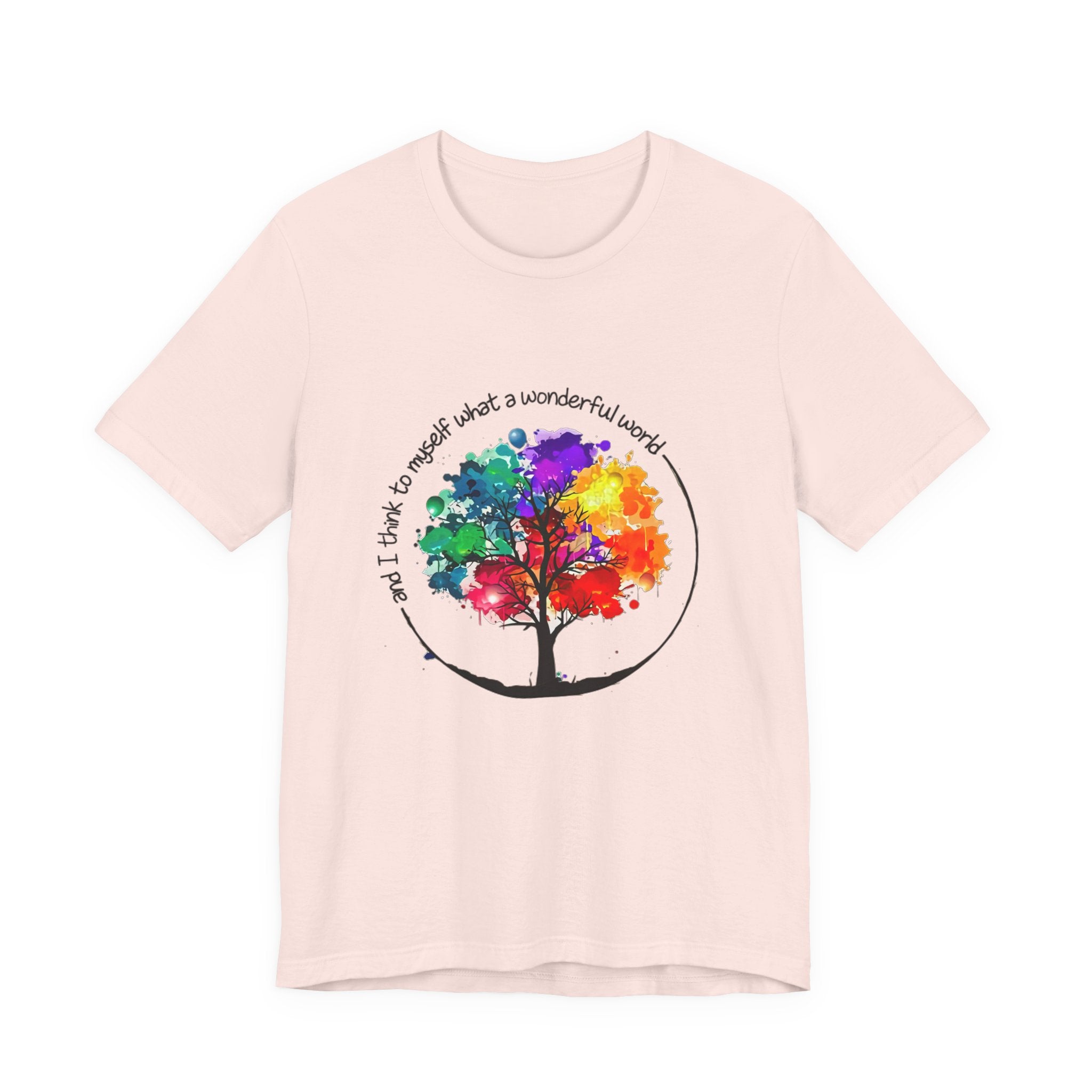 Wonderful World Tree T-Shirt | Hippie Soul Gift