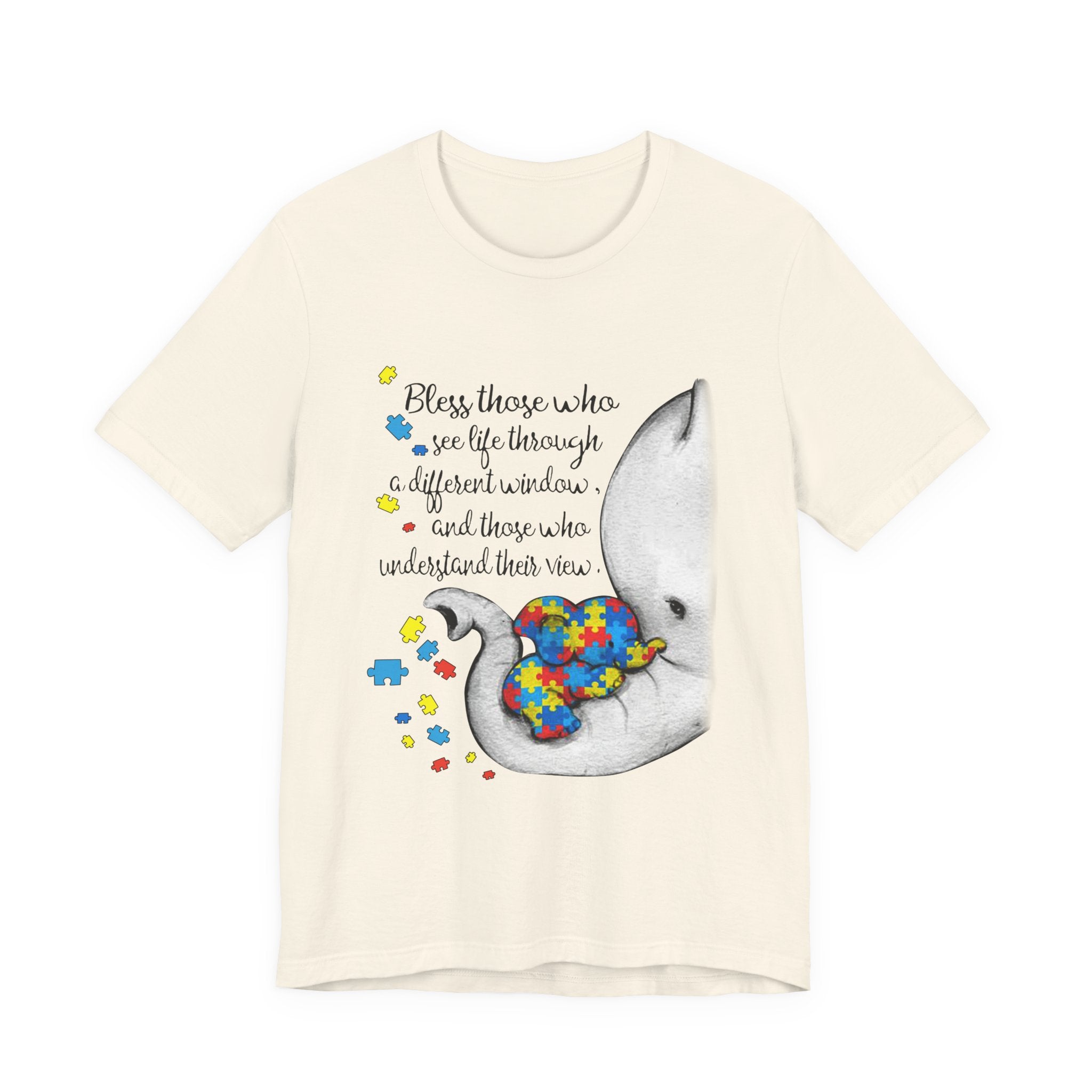 Bless Those Who See Life Differently T-Shirt | Autism Support Gift