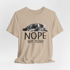 Nope Not Today T-Shirt | Lazy Cat Lover Gift