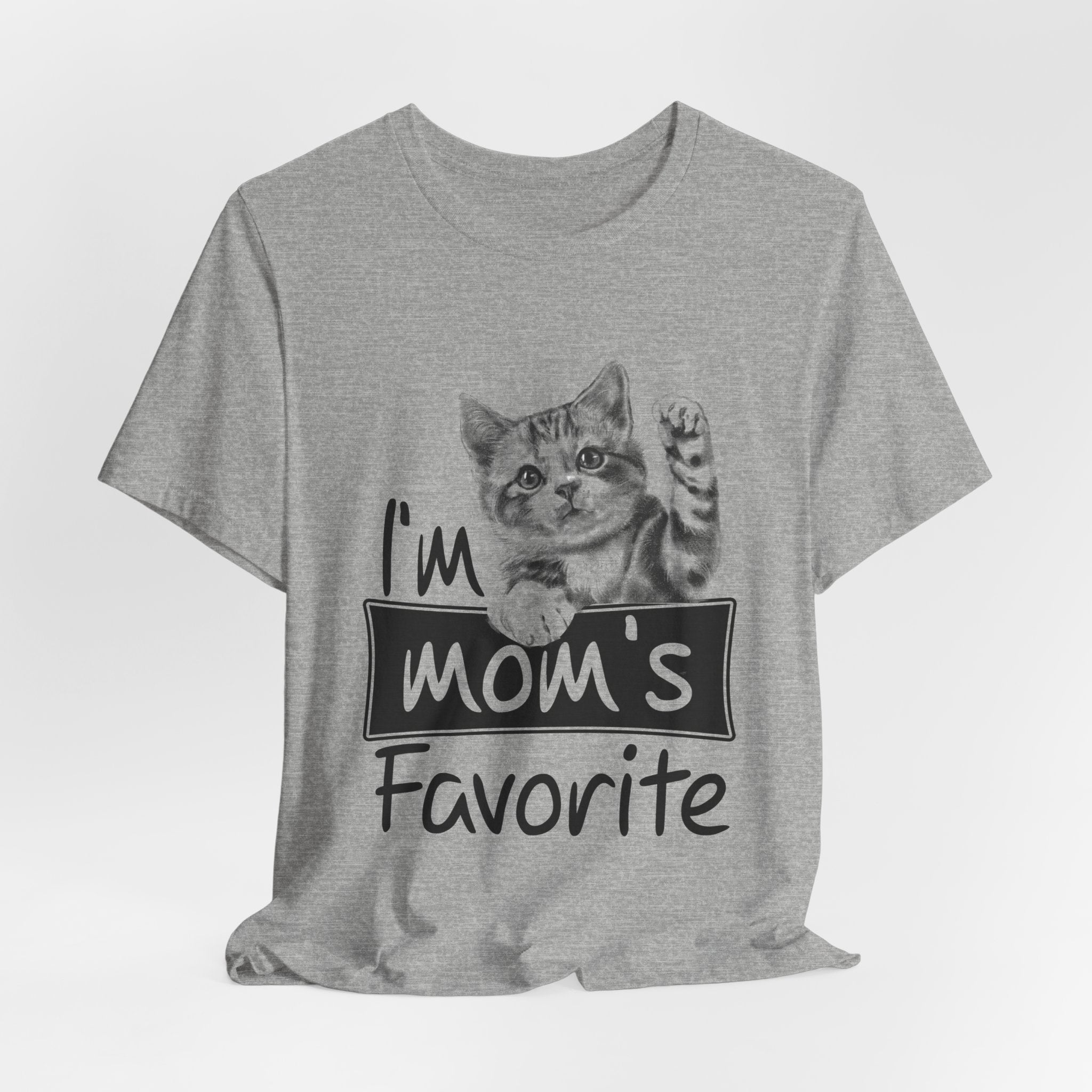 I'm Mom's Favorite T-Shirt | Funny Cat Mom Gift