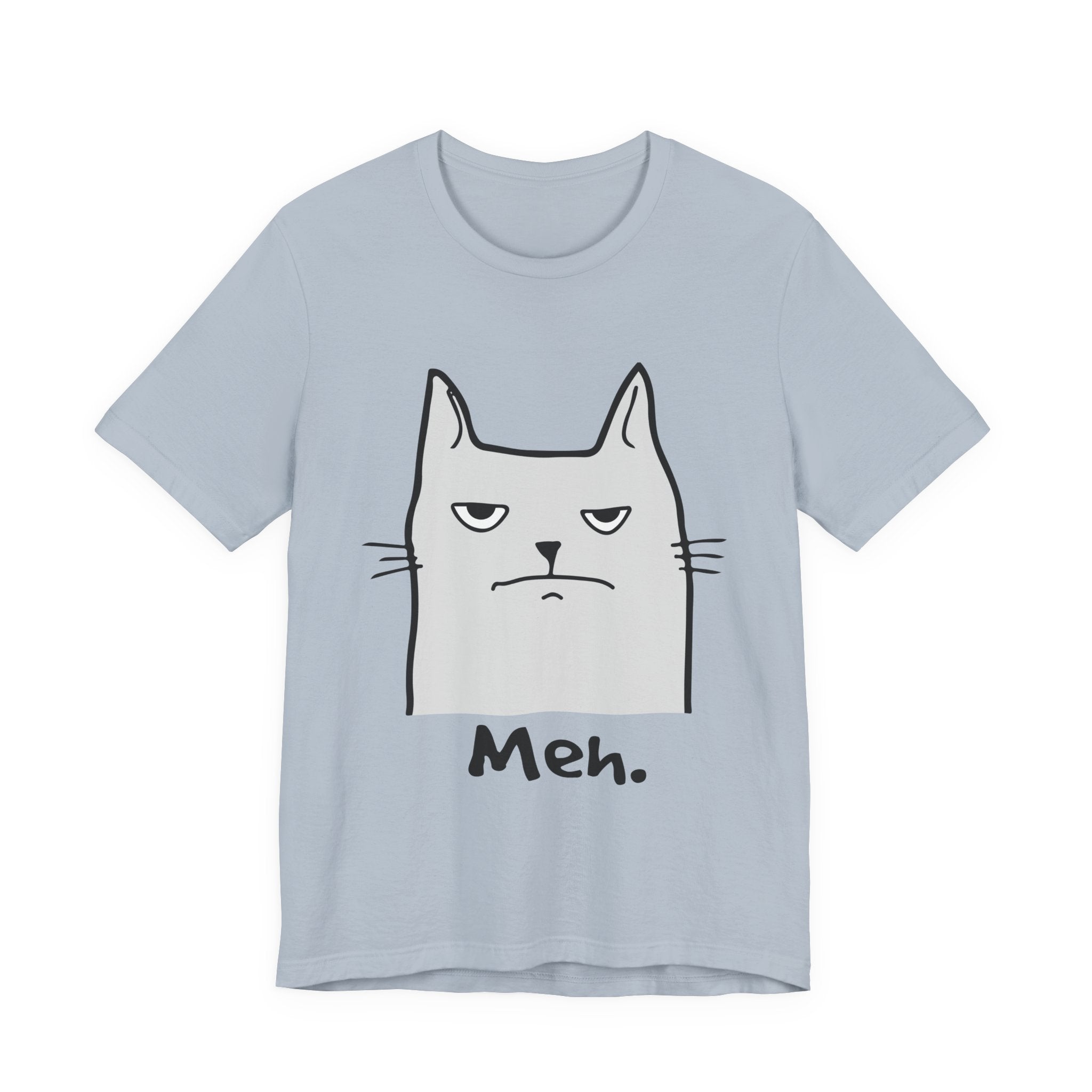 Meh. Grumpy Cat T-Shirt | Funny Cat Lover Gift