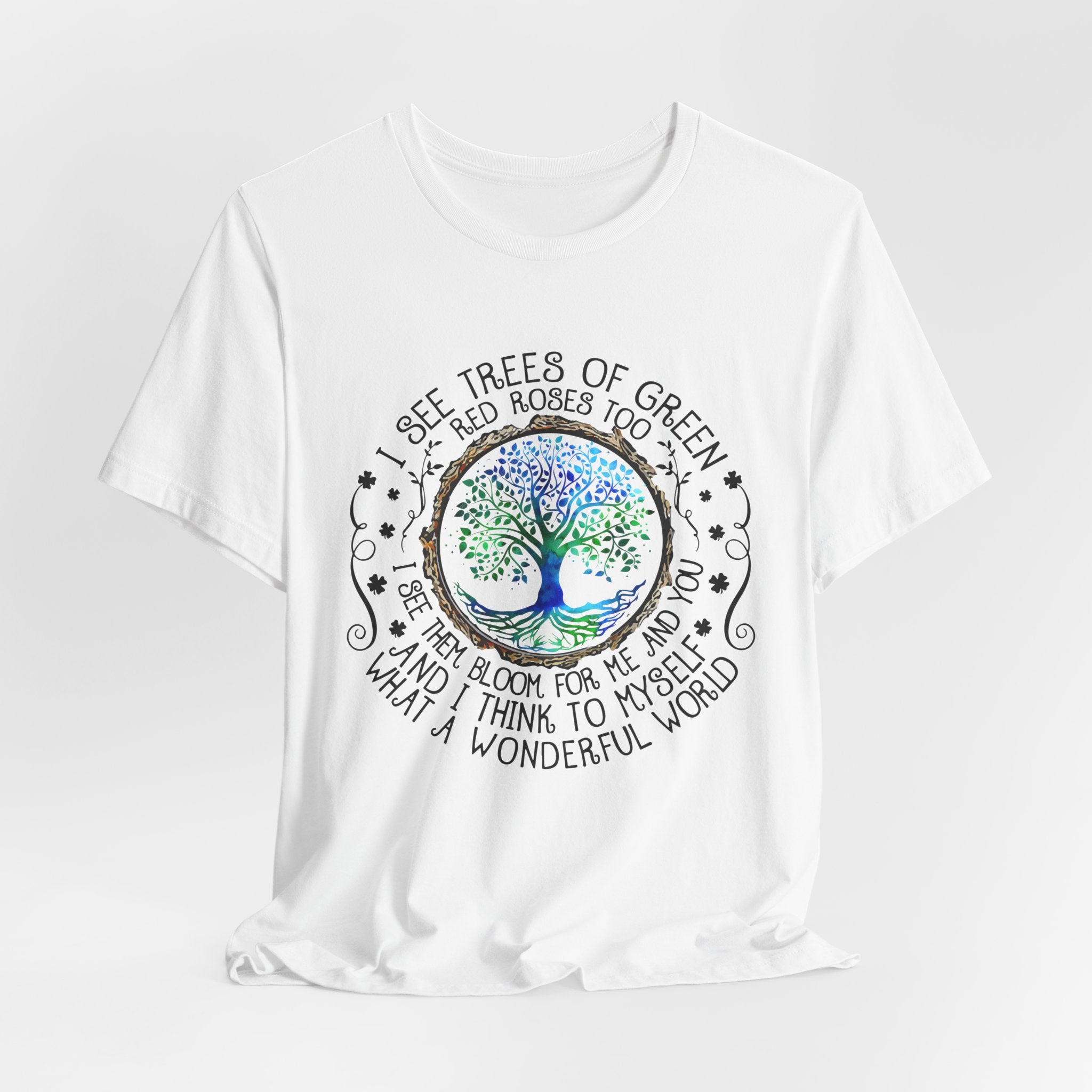 What a Wonderful World T-Shirt | Hippie Soul Gift