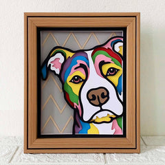 Dog Shadow Box